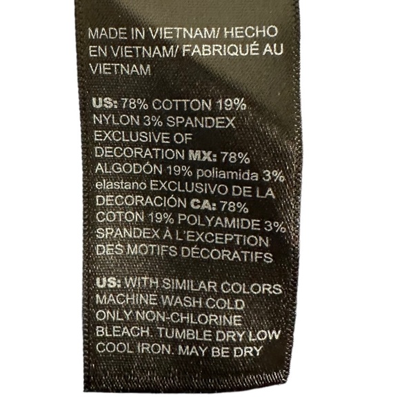 White House Black Market Embroidered Poplin Shirt Size Small - Picture 7 of 7